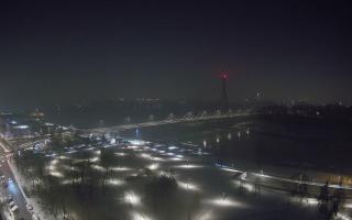 Warszawa most Świętokrzyski - 13-01-2026 22:29