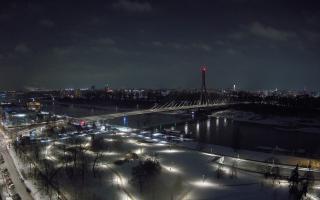 Warszawa most Świętokrzyski - 30-01-2026 23:02