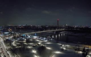 Warszawa most Świętokrzyski - 30-01-2026 23:37