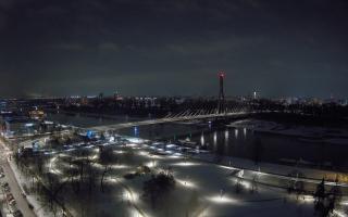 Warszawa most Świętokrzyski - 30-01-2026 23:44