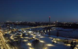 Warszawa most Świętokrzyski - 31-01-2026 05:29