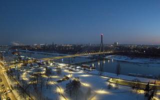 Warszawa most Świętokrzyski - 31-01-2026 05:36