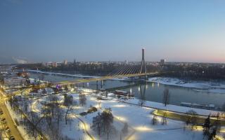 Warszawa most Świętokrzyski - 31-01-2026 05:43