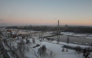 Warszawa most Świętokrzyski - 31-01-2026 06:18
