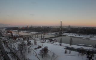 Warszawa most Świętokrzyski - 31-01-2026 06:25