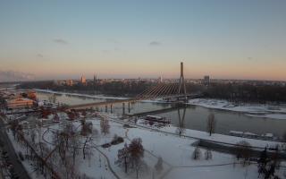 Warszawa most Świętokrzyski - 31-01-2026 06:32