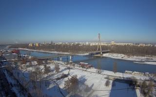 Warszawa most Świętokrzyski - 01-02-2026 12:47