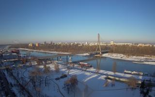 Warszawa most Świętokrzyski - 01-02-2026 13:58