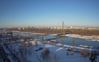 Warszawa most Świętokrzyski - 01-02-2026 14:05