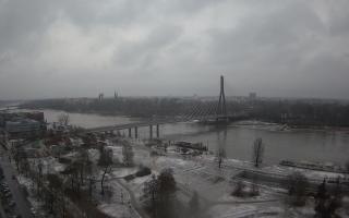 Warszawa most Świętokrzyski - 22-02-2026 06:04