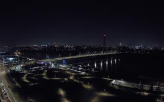 Warszawa most Świętokrzyski - 27-02-2026 22:33