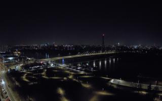 Warszawa most Świętokrzyski - 27-02-2026 22:47