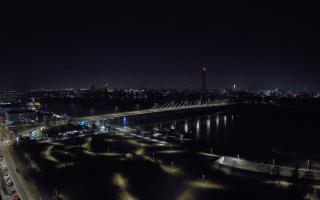 Warszawa most Świętokrzyski - 27-02-2026 23:16