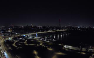 Warszawa most Świętokrzyski - 27-02-2026 23:23