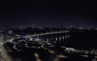 Warszawa most Świętokrzyski - 27-02-2026 23:51