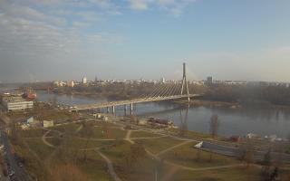 Warszawa most Świętokrzyski - 17-03-2026 06:45