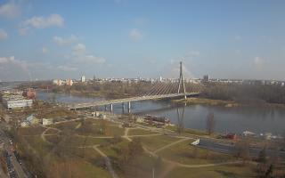Warszawa most Świętokrzyski - 17-03-2026 07:55