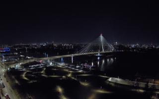 Warszawa most Świętokrzyski - 21-03-2026 21:34