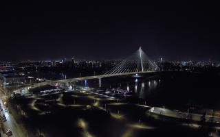 Warszawa most Świętokrzyski - 21-03-2026 21:41