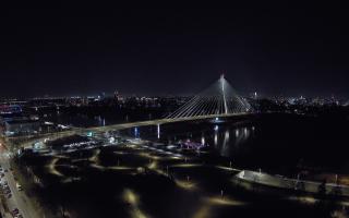 Warszawa most Świętokrzyski - 21-03-2026 21:55