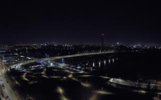 Warszawa most Świętokrzyski - 21-03-2026 22:44