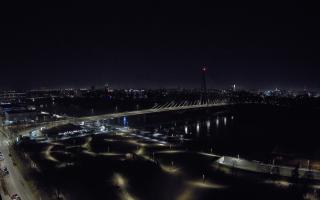 Warszawa most Świętokrzyski - 21-03-2026 23:12