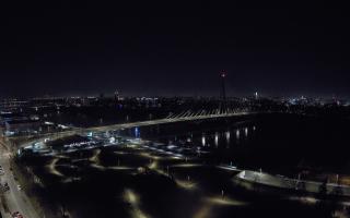 Warszawa most Świętokrzyski - 21-03-2026 23:19