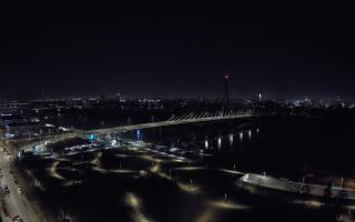 Warszawa most Świętokrzyski - 21-03-2026 23:26