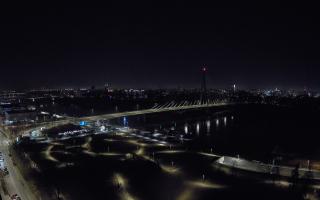 Warszawa most Świętokrzyski - 21-03-2026 23:33