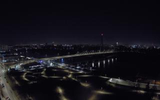 Warszawa most Świętokrzyski - 21-03-2026 23:54