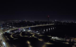 Warszawa most Świętokrzyski - 22-03-2026 00:15