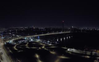 Warszawa most Świętokrzyski - 22-03-2026 00:44