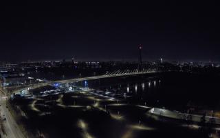 Warszawa most Świętokrzyski - 22-03-2026 01:12