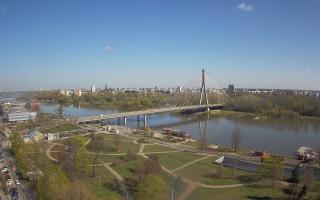 Warszawa most Świętokrzyski - 10-04-2026 07:34