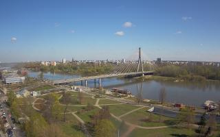 Warszawa most Świętokrzyski - 10-04-2026 07:41