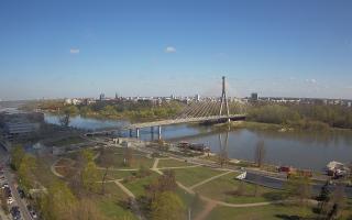 Warszawa most Świętokrzyski - 10-04-2026 07:48