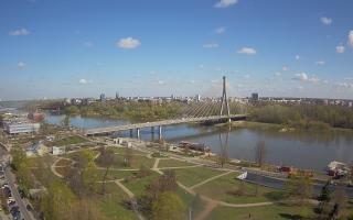 Warszawa most Świętokrzyski - 10-04-2026 08:02