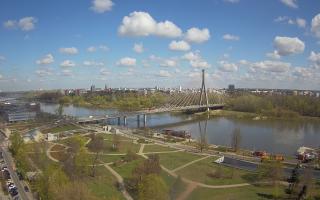 Warszawa most Świętokrzyski - 10-04-2026 08:23