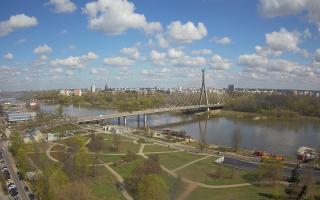Warszawa most Świętokrzyski - 10-04-2026 08:30
