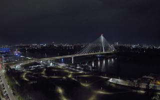 Warszawa most Świętokrzyski - 14-04-2026 19:48