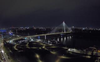 Warszawa most Świętokrzyski - 14-04-2026 19:55