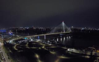 Warszawa most Świętokrzyski - 14-04-2026 20:02