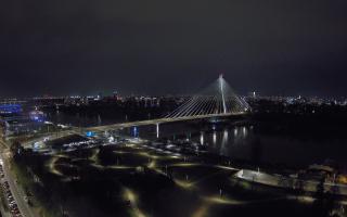 Warszawa most Świętokrzyski - 14-04-2026 20:09