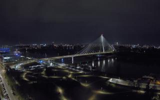 Warszawa most Świętokrzyski - 14-04-2026 20:16