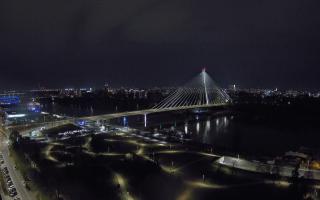 Warszawa most Świętokrzyski - 14-04-2026 20:23