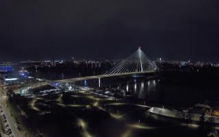 Warszawa most Świętokrzyski - 14-04-2026 20:30