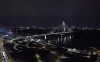 Warszawa most Świętokrzyski - 14-04-2026 20:44