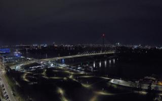 Warszawa most Świętokrzyski - 14-04-2026 21:06