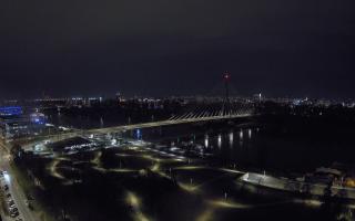 Warszawa most Świętokrzyski - 14-04-2026 21:13