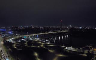 Warszawa most Świętokrzyski - 14-04-2026 21:27